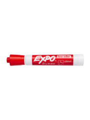Integra Dry Erase Marker   Chisel Point - Red