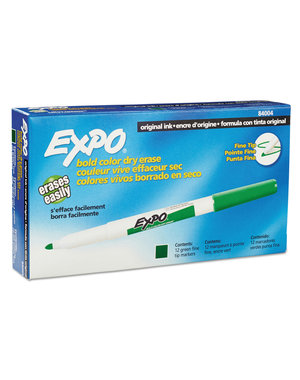 Expo Dry Erase Marker  Chisel Point - Green