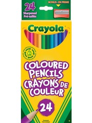 Crayola Crayola Coloured Pencils  24pk