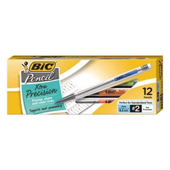 BIC Bic Mechanical Pencils  HB#2  0.5mm  - 5pk