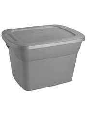 Sterilite Storage Tote Grey - 68L/18gal