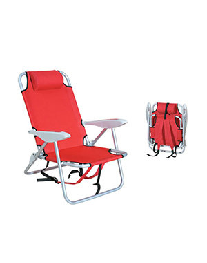 Bestway Backpack Beach Chair - Red