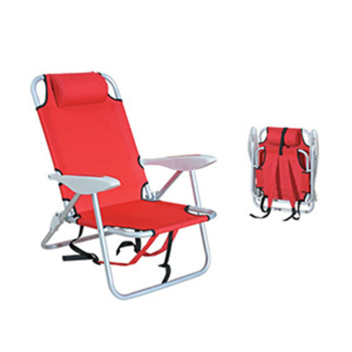 Bestway Backpack Beach Chair - Red