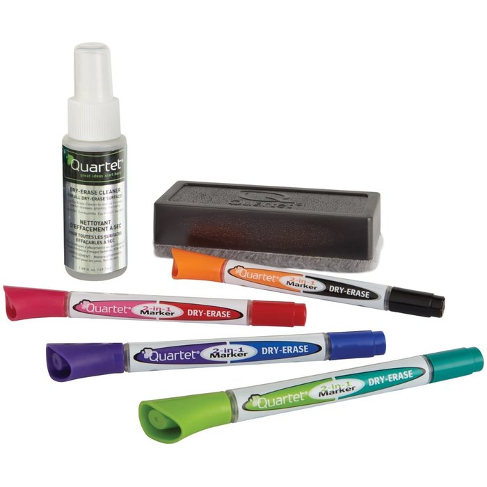 Quartlet Mini Dry Erase Pen & Accessory Set