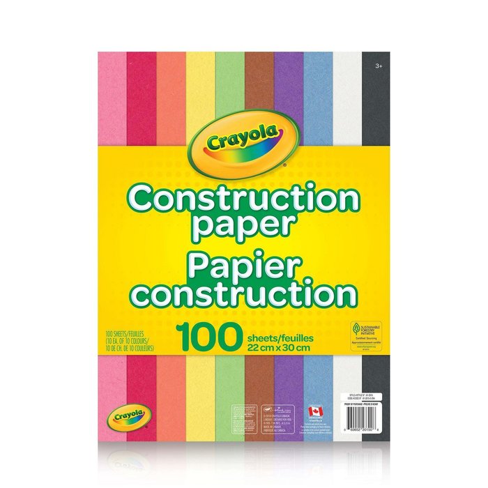 Crayola Crayola Construction Paper  100pg