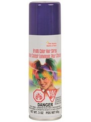 Rubies Purple Hair Spray -  85g/3oz