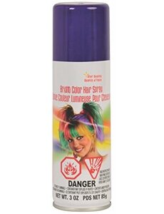Rubies Purple Hair Spray -  85g/3oz