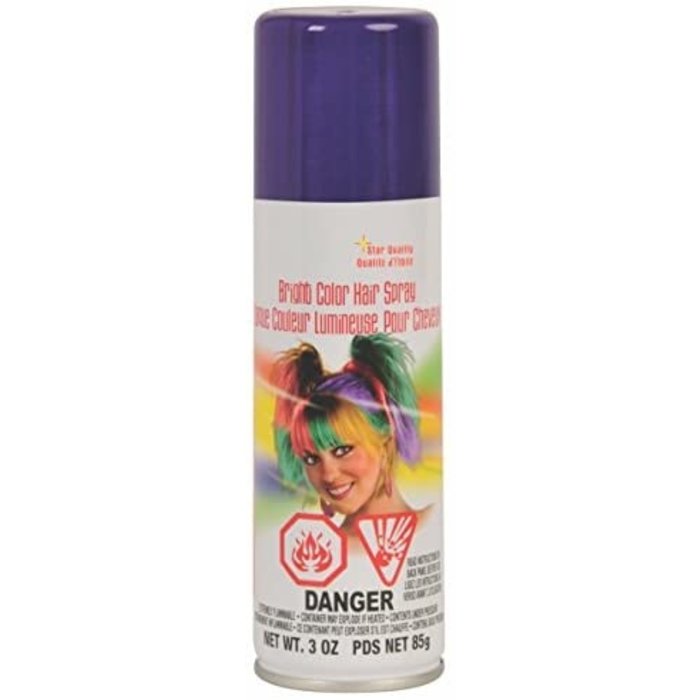 Rubies Purple Hair Spray -  85g/3oz