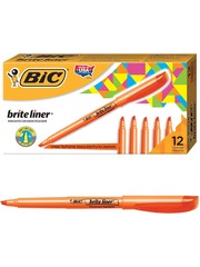 BIC Brite Liner Highlighter  - Orange