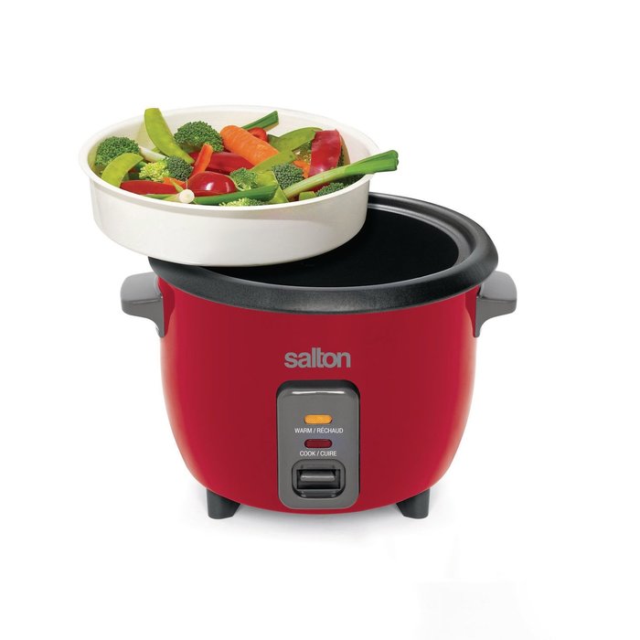 Salton Rice Cooker & Steamer - 6cup (Incl. $0.80 Env Fee)