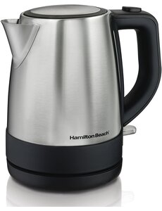 Hamilton Beach Hamilton Beach Stainless Steel Cordless Kettle  1 L (incl. $0.70 Env Fee)