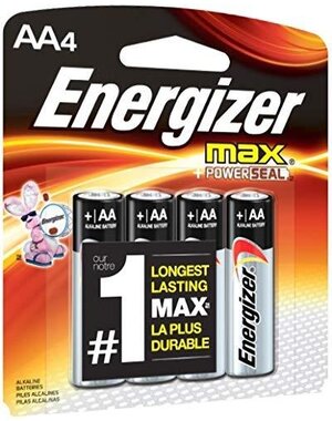  Energizer AA4 Batteries  4pk (incl. $0.20 Env Fee)