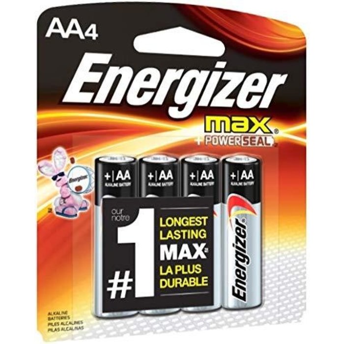 Energizer AA4 Batteries  4pk (incl. $0.20 Env Fee)