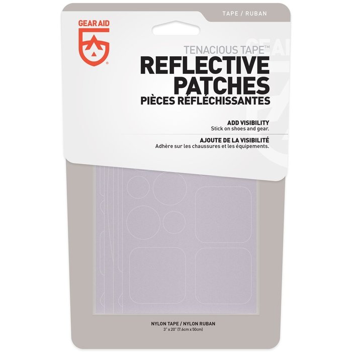 Gear Aid Tenacious Tape   Reflective Patches  7.6cm/3''x50cm/20''