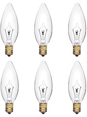 60W  B10 Rough Service Light Bulb    Clear  2pk (Incl. $0.10 Env Fee)