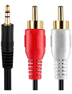  3.5mm Stereo Male Plug to 3.5mm Stereo Plug   3.6m/12'