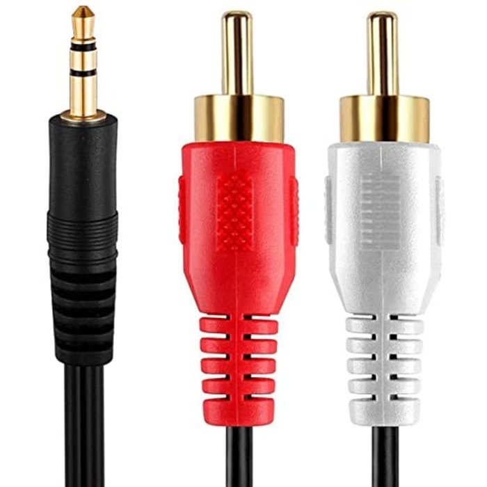 3.5mm Stereo Male Plug to 3.5mm Stereo Plug   3.6m/12'
