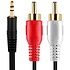 3.5mm Stereo Male Plug to 3.5mm Stereo Plug   3.6m/12'