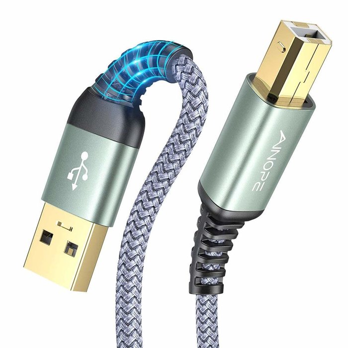USB 2.0 B-A Printer Cable - 3m/10'
