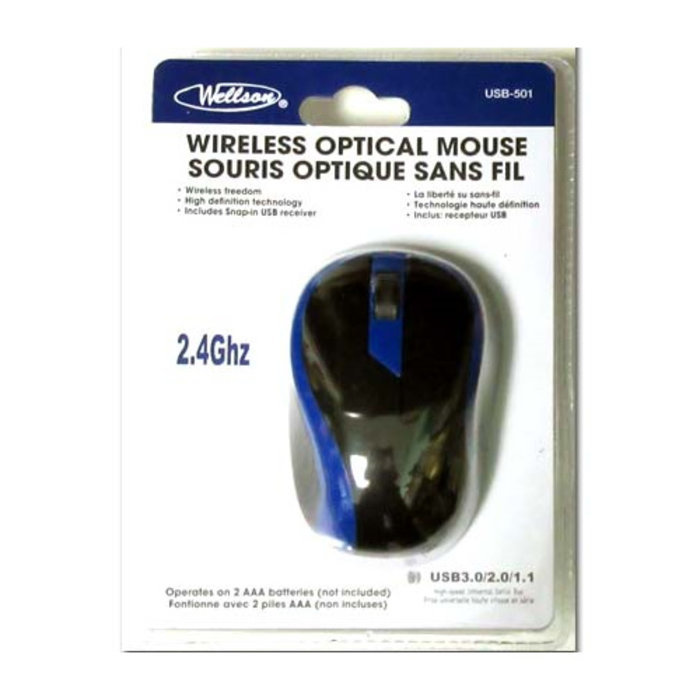 USB Wireless Optical Mouse  (incl. $0.35 Env Fee)