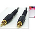 2 x 2 RCA Plug  3.6m/12'
