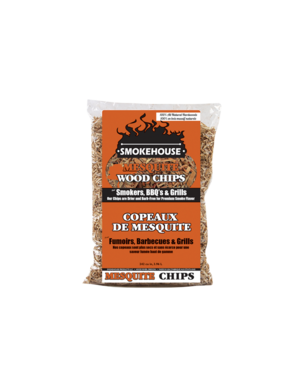  Smokehouse Mesquite Wood Chips  3.96L