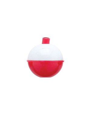 Angler Red/White Plastic Floats 1"