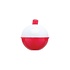 Angler Red/White Snap-On Floats 1" - 12 pk
