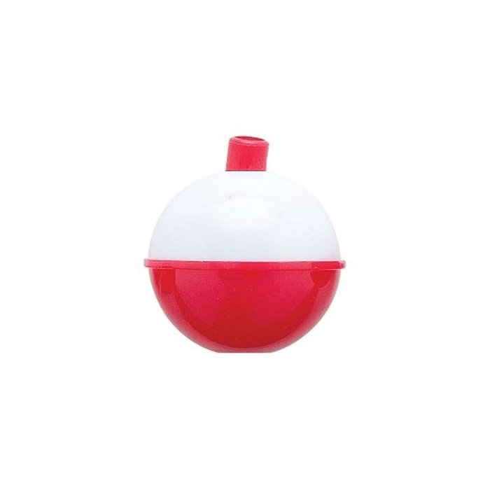 Angler Red/White Snap-On Floats 1" - 12 pk