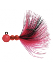 Beau Mac Marabou Jig: Pink/Black