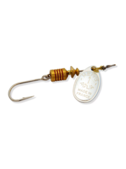 Mepps #1 Aglia In-Line Spinner (Dressed Silver) 1/8oz