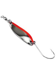 Gibbs Croc Spoon #1 (Nickel Fire Wing)  3/16oz