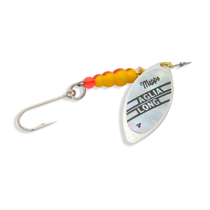 Mepps #1 Aglia In-Line Spinner (Rainbow) 1/8oz