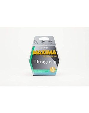  Maxima Mini-Pack Mono Spool Ultragreen  - 12lb