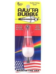 DoubleXTackle Ajusta Bubble Float 1/4Oz  - Red/White
