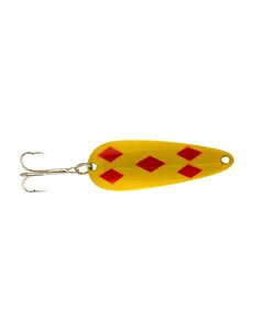 Len Thompson Len Thompson Original Series Spoon: Yellow & Red Five of Diamonds
