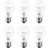 100W A19 Rough Service Light Bulb   Clear  2pk