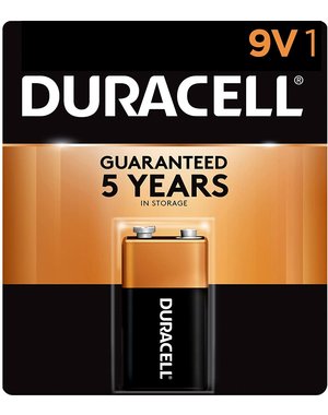 Duracell Duracell 9V Battery  (incl. $0.06 Env Fee)
