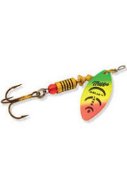 Mepps #1 Aglia Long In-Line Spinner (FireTiger) 1/6oz