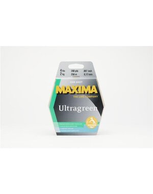  Maxima Mini-Pack Mono Spool Ultragreen  - 4lb