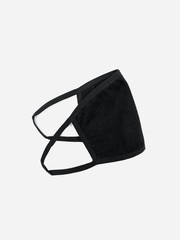  Black Cotton Face Mask