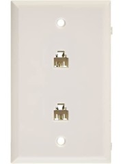  Modular Phone wall Jack Plate