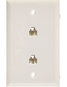  Modular Phone wall Jack Plate