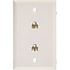 Modular Phone wall Jack Plate