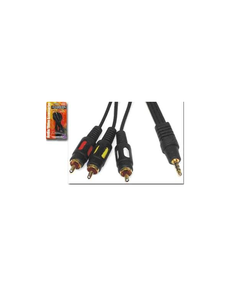  3x3 RCA Plug  1.82m/6'