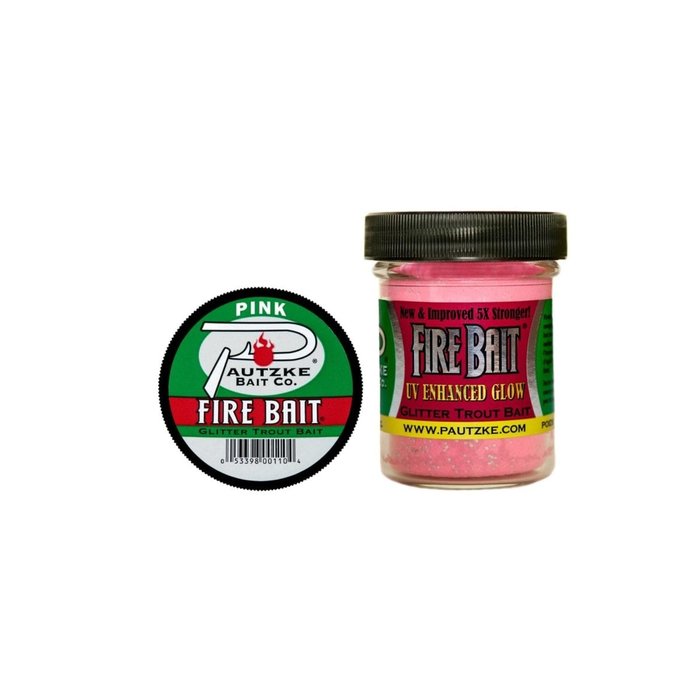 Fire Bait Fire Bait  Pink Shrimp Glitter Trout Bait 43g/1.5oz