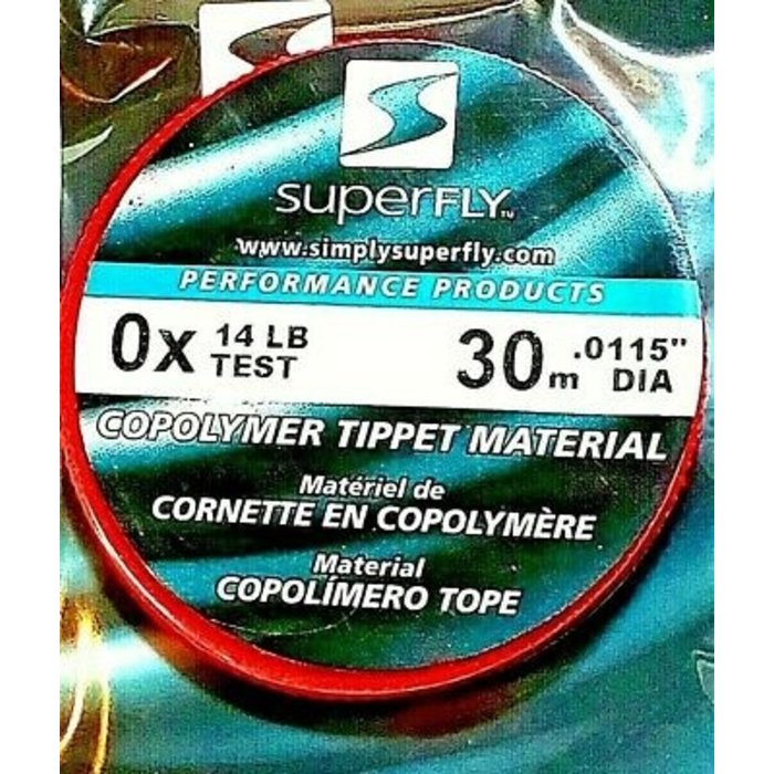 Superfly Copolymer Tippet Material - 0X - Whistler Hardware