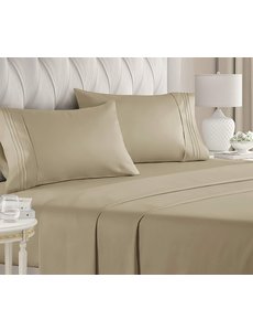 Home & Hotel Twin Sheet Set  Microfibre  4pc