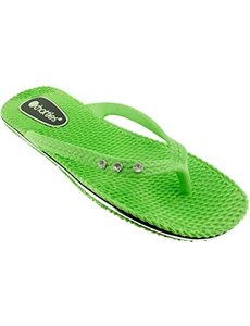  Ladies Flip Flops - Tropical Print