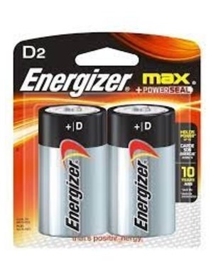  Energizer D2 Batteries 2pk (incl. $0.16 Env Fee)